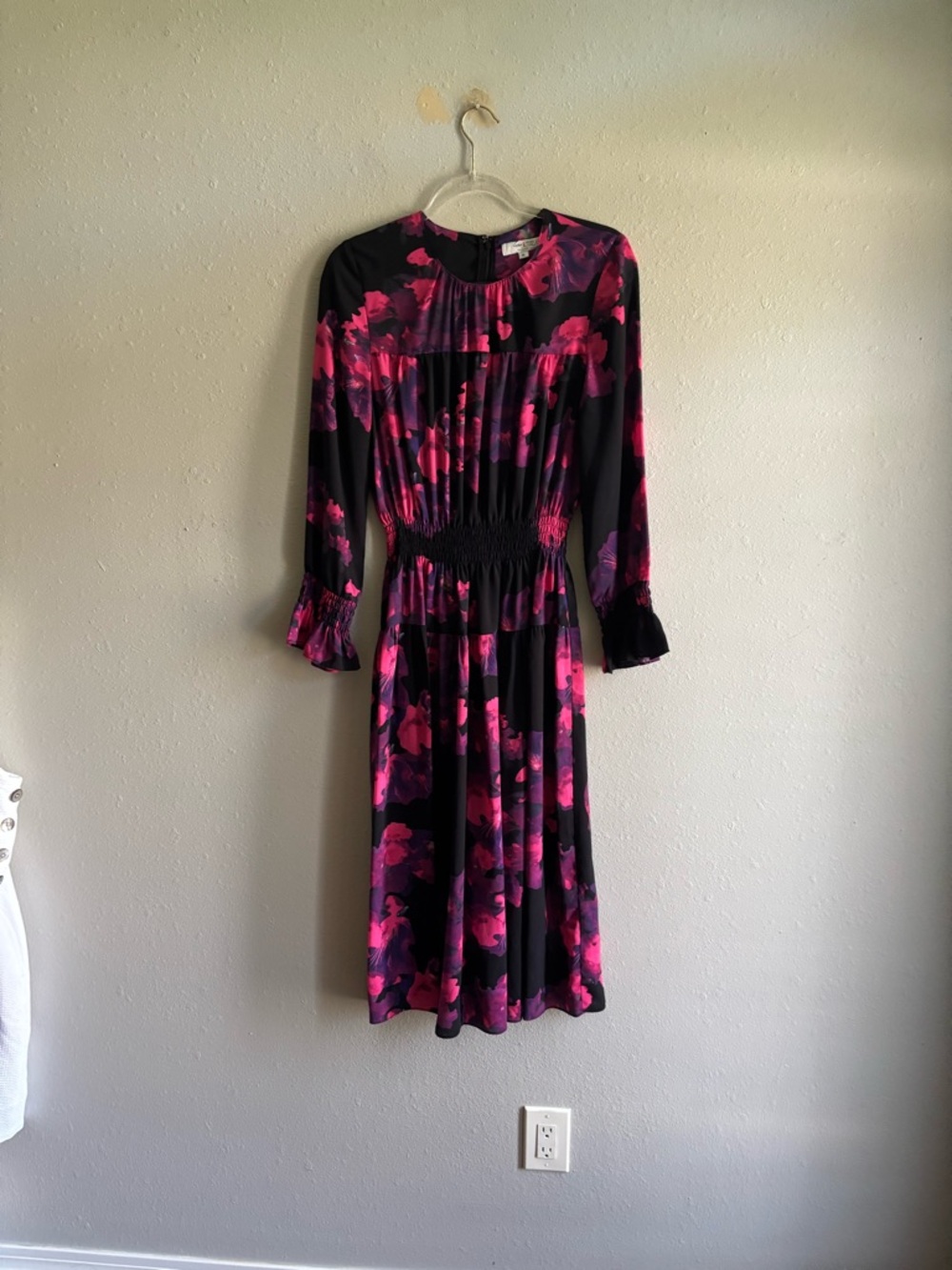 Victor Alfaro Dress with Pink Midi